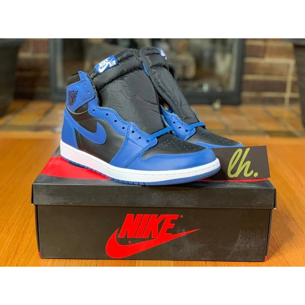 Sz 9.5 Air Jordan 1 Retro High "Dark Marina" - Picture 5 of 6